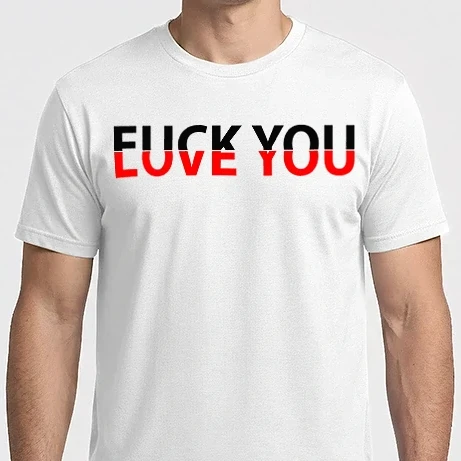 Férfi Imperial póló - Fuck You Love You
