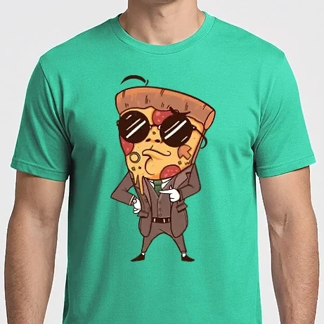 Férfi Imperial póló - Öltönyös Pizza Ügynök