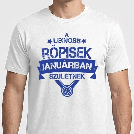 Férfi Imperial póló - Csillagos legjobb szülinapos röpisek JANUÁR