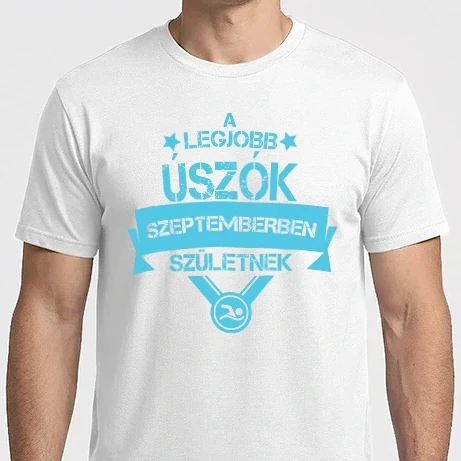 Férfi Imperial póló - Csillagos legjobb szülinapos úszók SZEPTEMBER