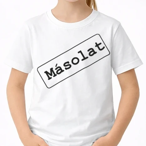 Uniszex gyerek Póló - Másolat, páros minta