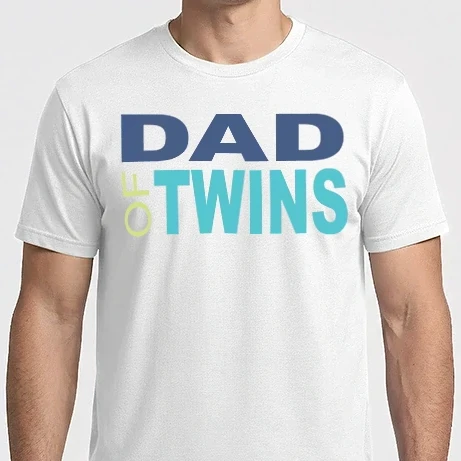 Férfi Imperial póló - Dad of twins