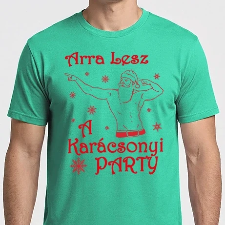Férfi Imperial póló - Arra lesz a Karácsonyi party
