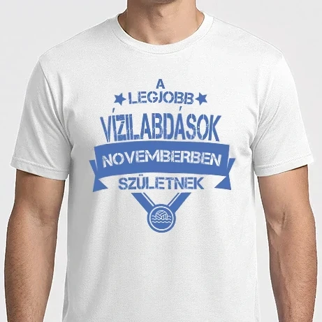 Férfi Imperial póló - Csillagos legjobb szülinapos vízilabdások NOVEMBER