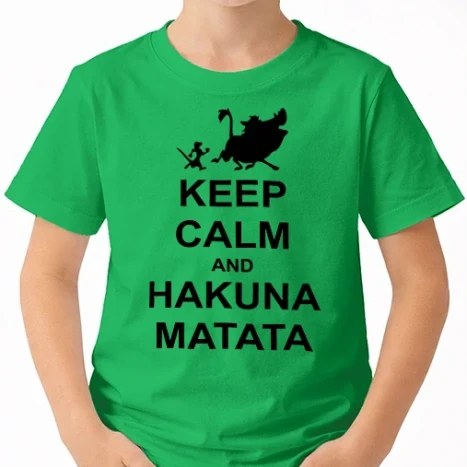 Uniszex gyerek Póló - Hakuna Matata