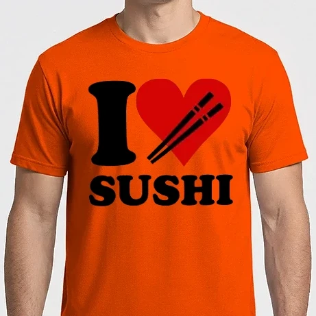 Férfi Imperial póló - I love Sushi!