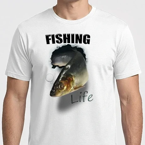 Férfi Imperial póló - Horgász Élet 3D