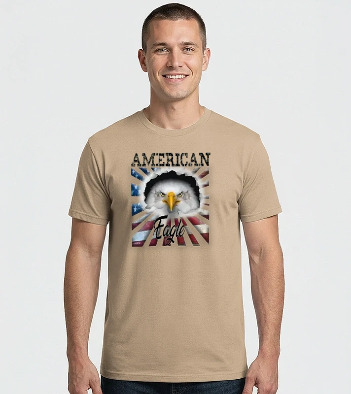 Amerikai Sas 3D – Férfi Imperial póló