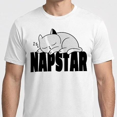 Férfi Imperial póló - Napstar Cica
