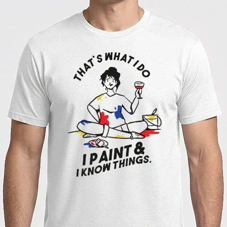 Férfi Imperial póló - That's what I do, I paint and i know things