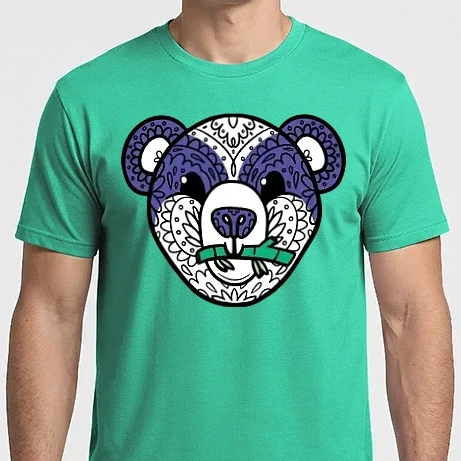 Férfi Imperial póló - Mandala Panda