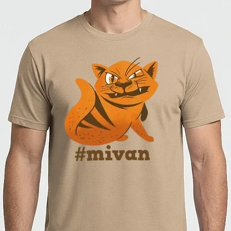 Férfi Imperial póló - Macska antiszociális - #mivan