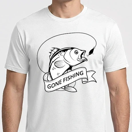 Férfi Imperial póló - fishing