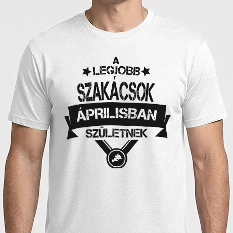 Férfi Imperial póló - A legjobb szakácsok áprilisban születnek
