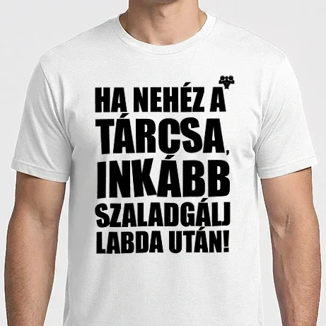 Férfi Imperial póló - HA NEHÉZ A TÁRCSA...