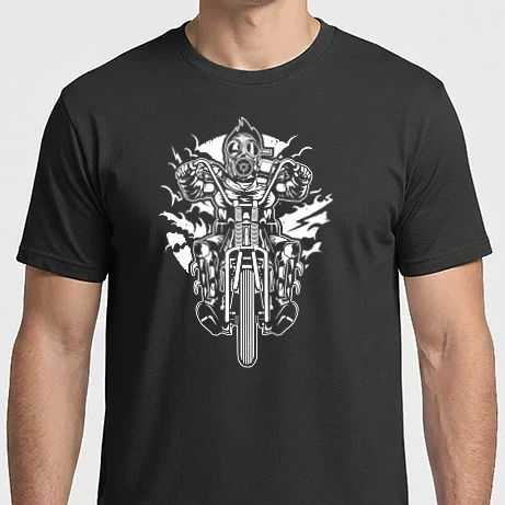 Férfi Imperial póló - Gasmask Chopper