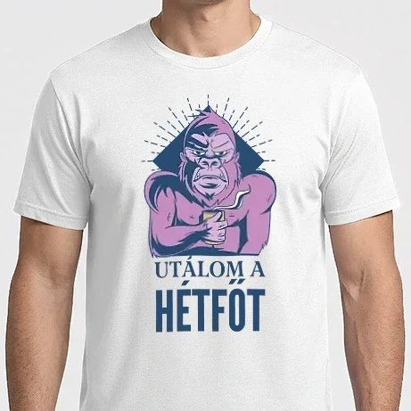Férfi Imperial póló - Utálom a hétfőt