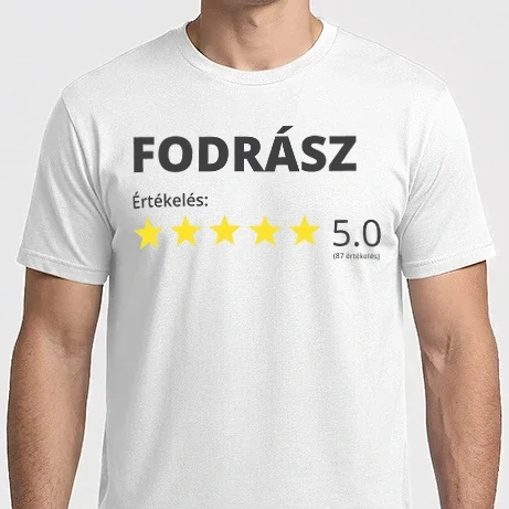 Férfi Imperial póló - Értékelés 5 csillag - FODRÁSZ