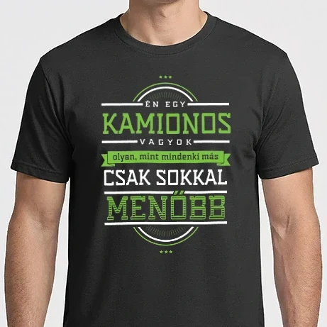 Férfi Imperial póló - Én egy menő kamionos vagyok