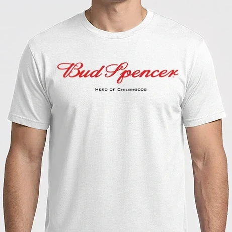 Férfi Imperial póló - Bud Spencer like Budweiser (1) (Hero of Childhoods)