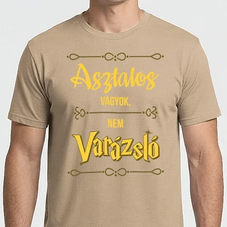 Férfi Imperial póló - Asztalos vagyok nem varázsló