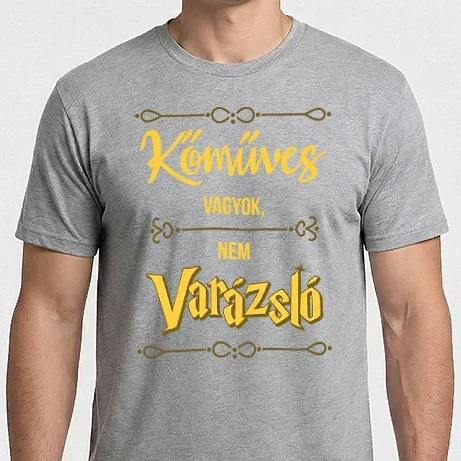 Férfi Imperial póló - Kőműves vagyok nem varázsló