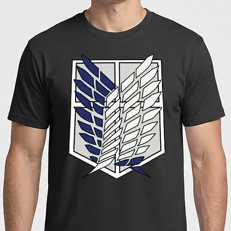 Férfi Imperial póló - Attack On Titan