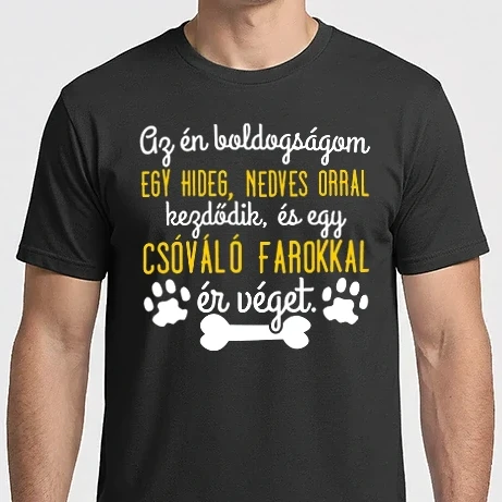 Férfi Imperial póló - Az én boldogságom