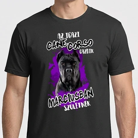 Férfi Imperial póló - Cane Corso Március
