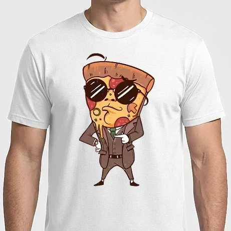 Férfi Imperial póló - Pizza ruhában