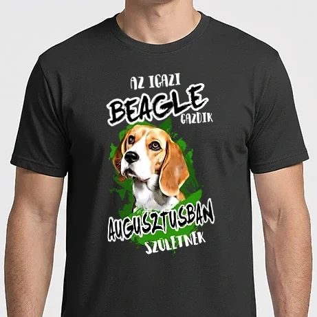 Férfi Imperial póló - Beagle Augusztus