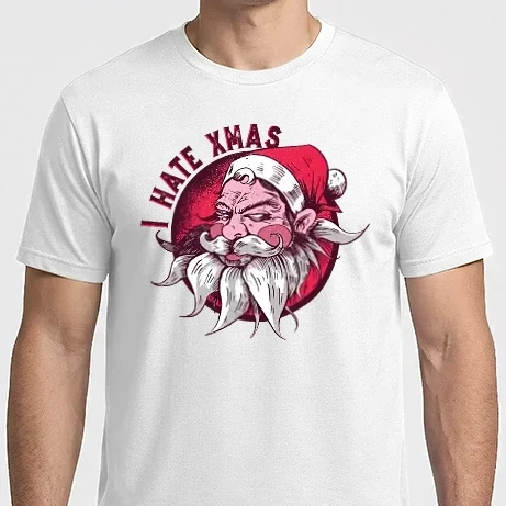 Férfi Imperial póló - I Hate Xmas