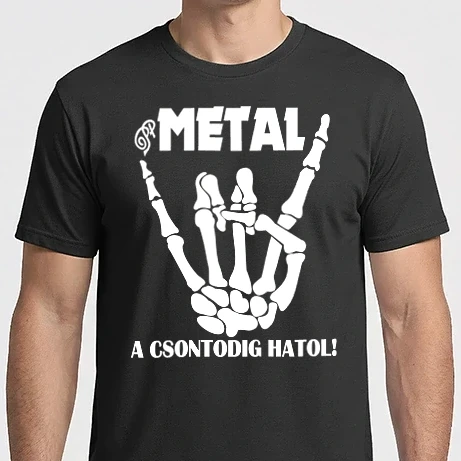 Férfi Imperial póló - Metal a csontodig hatol