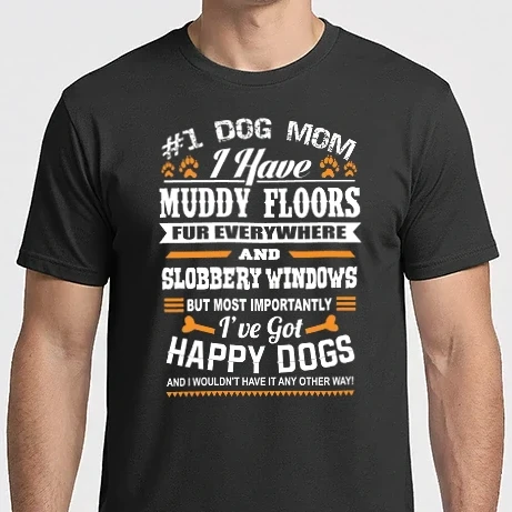Férfi Imperial póló - Dog mom be like