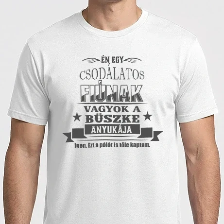 Férfi Imperial póló - Csodálatos fiú anyukája