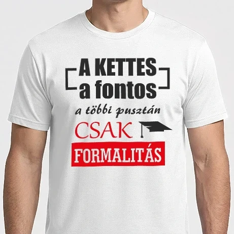 Férfi Imperial póló - A kettes a fontos...