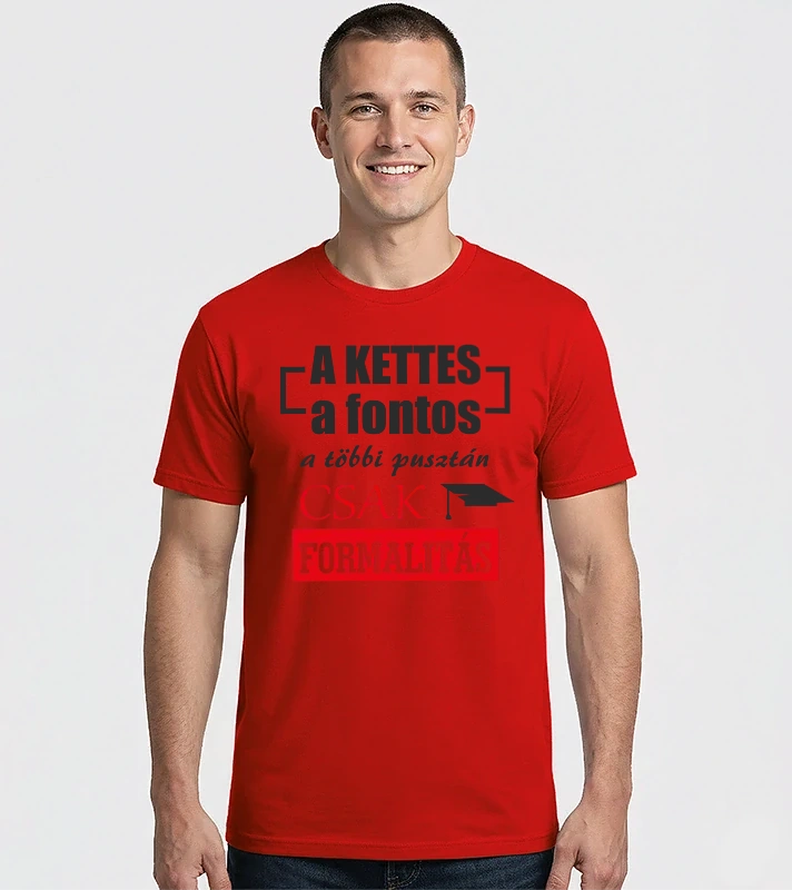 A kettes a fontos... – Férfi Imperial póló
