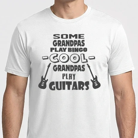 Férfi Imperial póló - Gitáros papa