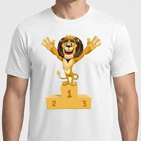 Férfi Imperial póló - lion champion