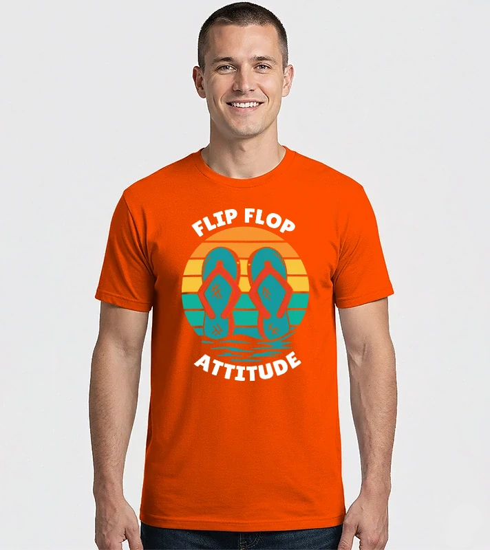 Flip Flop Attitude – Férfi Imperial póló