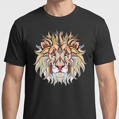 Férfi Imperial póló - lion octopus