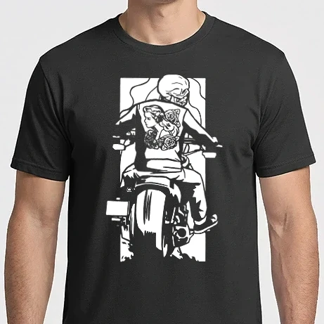 Férfi Imperial póló - Motoros Koponya
