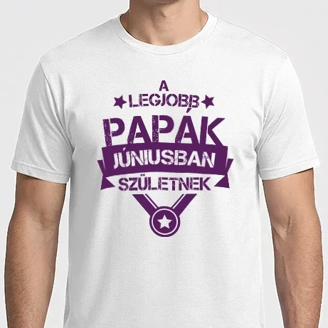 Férfi Imperial póló - Csillagos legjobb papák június