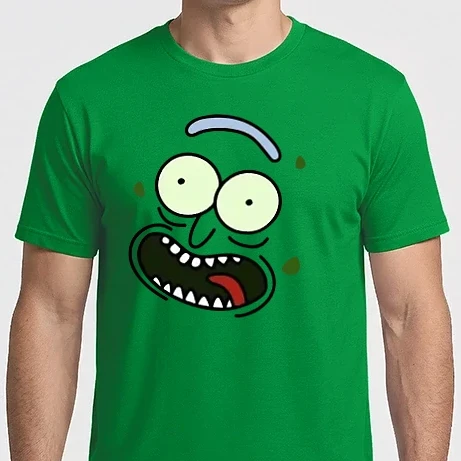 Férfi Imperial póló - Pickle Rick