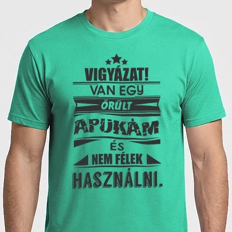 Férfi Imperial póló - Van egy őrült apukám