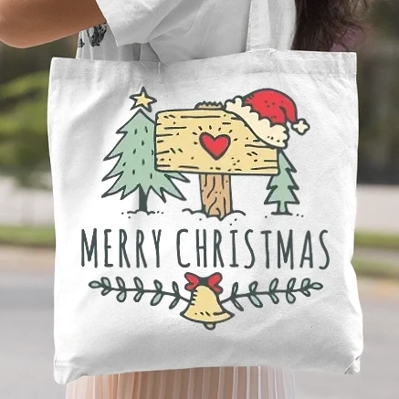 Vászontáska - Merry Christmas