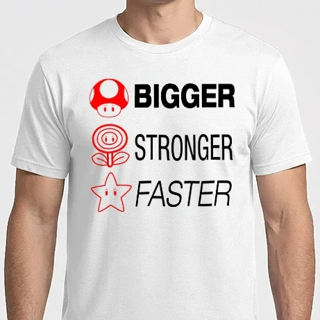 Férfi Imperial póló - bigger stronger faster