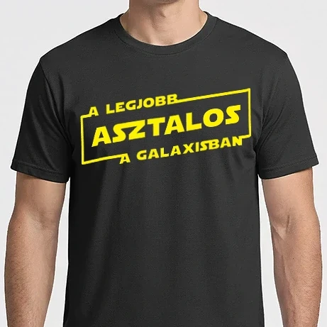 Férfi Imperial póló - star-wars-legjobb-asztalos-solo