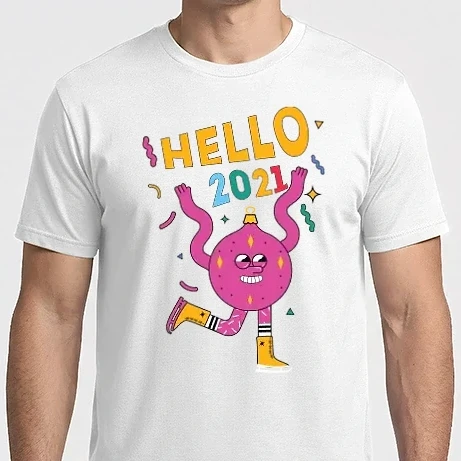 Férfi Imperial póló - Hello 2021