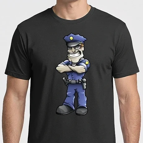Férfi Imperial póló - Policeman